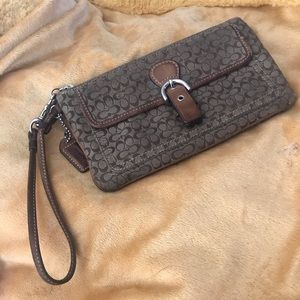 Coach wristlet